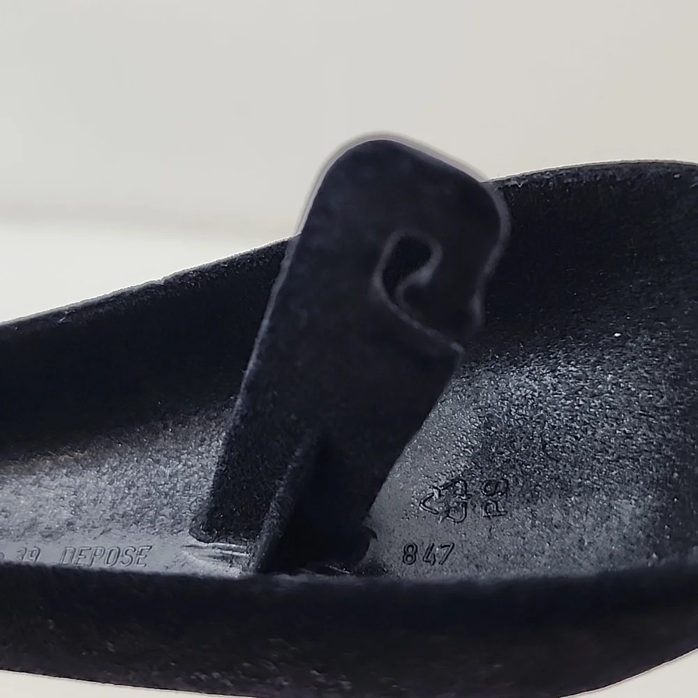 CHANEL Vintage Velvet Coat Hanger Black